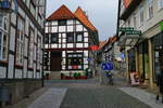 Alfeld/ Leine, Fachwerkhäuser in der kurzen Straße (11.05.2010)