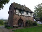 Amelungsborn, gotisches Torhaus zur Klosteranlage (30.09.2023)