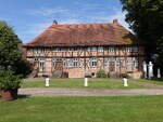 Gartow, historisches Brauhaus neben dem Schloss, erbaut von 1694 bis 1699 (20.06.2026)