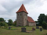 Nienbergen, evangelische Kirche, Feldsteinbau aus dem 14.