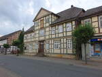Clenze, Fachwerkhaus von 1828 in der Lange Stra�e (21.06.2026)