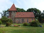 Satemin, evangelische Kirche, Feldsteinkirche aus dem 14.