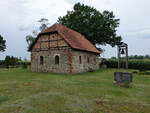 Vietzer Kapelle, schlichter Saalbau erbaut um 1100 (21.06.2026)