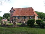 Damnatz, evangelische Kirche, erbaut 1617 (21.06.2026)