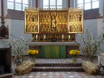 Bardowick, Flgelaltar von 1430 in der Domkirche St.