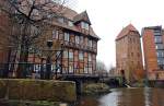 Lneburg: Lner Mhle und Hotel Bergstrm an der Ilmenau.