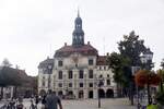 LNEBURG (Landkreis Lneburg), 30.08.2019, Rathaus und Marktplatz