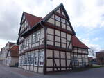 Hoya, H�pedenhaus, erbaut 1616 durch den Kaufmann Dietrich Behling (27.03.2026)