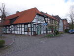 Hoya, Fachwerkh�user in der Stiefelstra�e (27.03.2026)