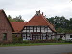 Steyerberg, ehemaliges Ksterhaus im Ortsteil Riessen (07.10.2021)