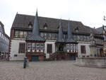 Einbeck, altes Rathaus am Markt, erbaut im 16.