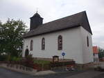 Wellersen, evangelische Kirche, erbaut 1664 (29.09.2023)
