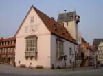 Bad Gandersheim, Rathaus, erbaut 1580, Kreis Northeim (04.04.2009)