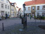 Buer, Fritz Kamping Denkmal am Kirchplatz (22.03.2026)