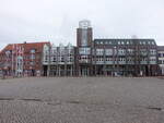 Rotenburg, modernes Rathaus am Pferdemarkt (28.03.2026)