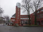 Zeven, Rathaus am Markt, erbaut 1976 (28.03.2026)