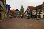 Stadthagen, Marktplatz und St.