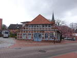 Harsefeld, Fachwerkhaus in der Marktstra�e (28.03.2026)