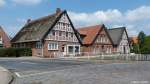 Fachwerkhäuser in Jork-Borstel im Alten Land (Juli 2014)