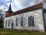 Fischerhude, evangelische Liebfrauenkirche, erbaut 1841 (27.03.2026)