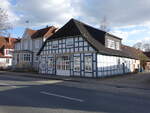Ottersberg, Fachwerkhaus in der Lange Stra�e, erbaut 1829 (27.03.2026)