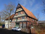 Verden, Ackerb�rgerhaus in der Strukturstra�e, erbaut 1577 (27.03.2026)