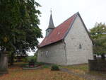 Rhene, evangelische Kirche, erbaut 1614 (13.09.2025)