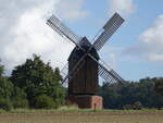 Abbenrode, Bockwindm�hle, erbaut 1880, heute Museumsm�hle (14.09.2025)