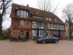 Gehrden, Ratskeller mit Glockenspiel am Markt (24.03.2026)