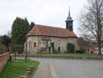 Stemmen, evangelische Kirche, sp�tgotische Saalkirche erbaut 1497 (24.03.2026)
