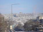 Blick ber die Turmstrasse in Aachen.