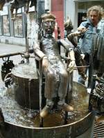 Figurenbrunnen in Aachen.