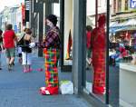 Straen-Clown in der Aachener Innenstadt - 07.07.2010