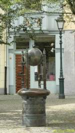 21.06.2012, Aachen - Spatzenbrunnen (Mschebrunnen), Baujahr: 1978, Knstler: Bonifatius Stirnberg