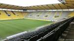 Aachen, Neuer Tivoli, Stadion von Alemannia Aachen, eröffnet 2009, 32960 Plätze (17.10.2012) 