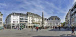 Bonn - Altes Rathaus, Sternhotel und Denkmal am Marktplatz - 12.08.2018