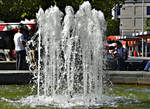 Kleiner Springbrunnen in der Bonner Innenstadt - 14.09.2019