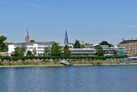 Universitts-/Landesbibliothek und evangelischer Kirchenkreis Bonn am Rheinufer in Bonn - 23.07.2019