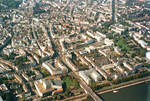 Luftaufnahme von Bonn 1992.