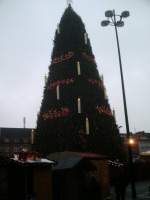 Ein frohes Weihnachtsfest an alle mit Deutschland`s grten Weihnachtsbaum aus Dortmund.(18.12.2008)