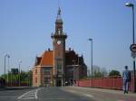 Das  Alte Hafenamt  in Dortmund,heute Museum und Sitz der  Wasserschutz-Polizei Duisburg.(04.05.2008)