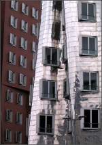 Bauten von Frank Gehry in Dsseldorf.