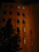 Hier sieht man den Altbautrakt des Kultur- und Stadthistorischen Museums am späten Abend des 16.09.2006.