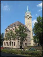 Das Rathaus von Duisburg, aufgenommen am 04.08.2007.