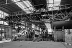 Unterwegs in der Gebl�sehalle des ehemaligen H�ttenwerkes in Hattingen, dem heutigen LWL-Industriemuseum Henrichsh�tte.
