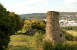 Einer der drei verbliebenen Trme der Burg Volmarstein, die zur Stadt Wetter gehrt.