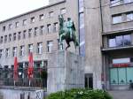 Ein Wilhelm I.-Denkmal am Burgplatz in Essen.