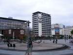 Der Kennedyplatz in Essen am 22.