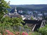 Blick vom Schloberg zur Altstadt.