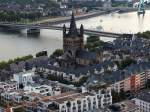 Blick auf den Reihn vom Klner Dom